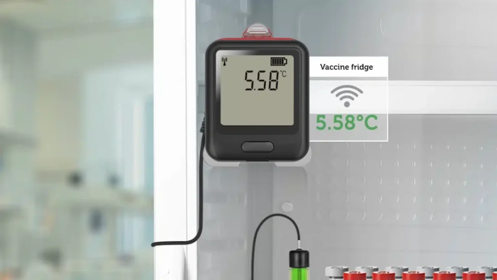 temperature data logging for vaccine storage