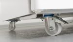 LF 1400 ATEX Freezer Close up Castors