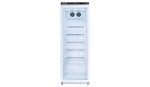 Upright pharmaceutical fridge front facing