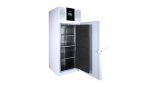 ULUF P500 GG ultra low temperature freezer double security door open left facing